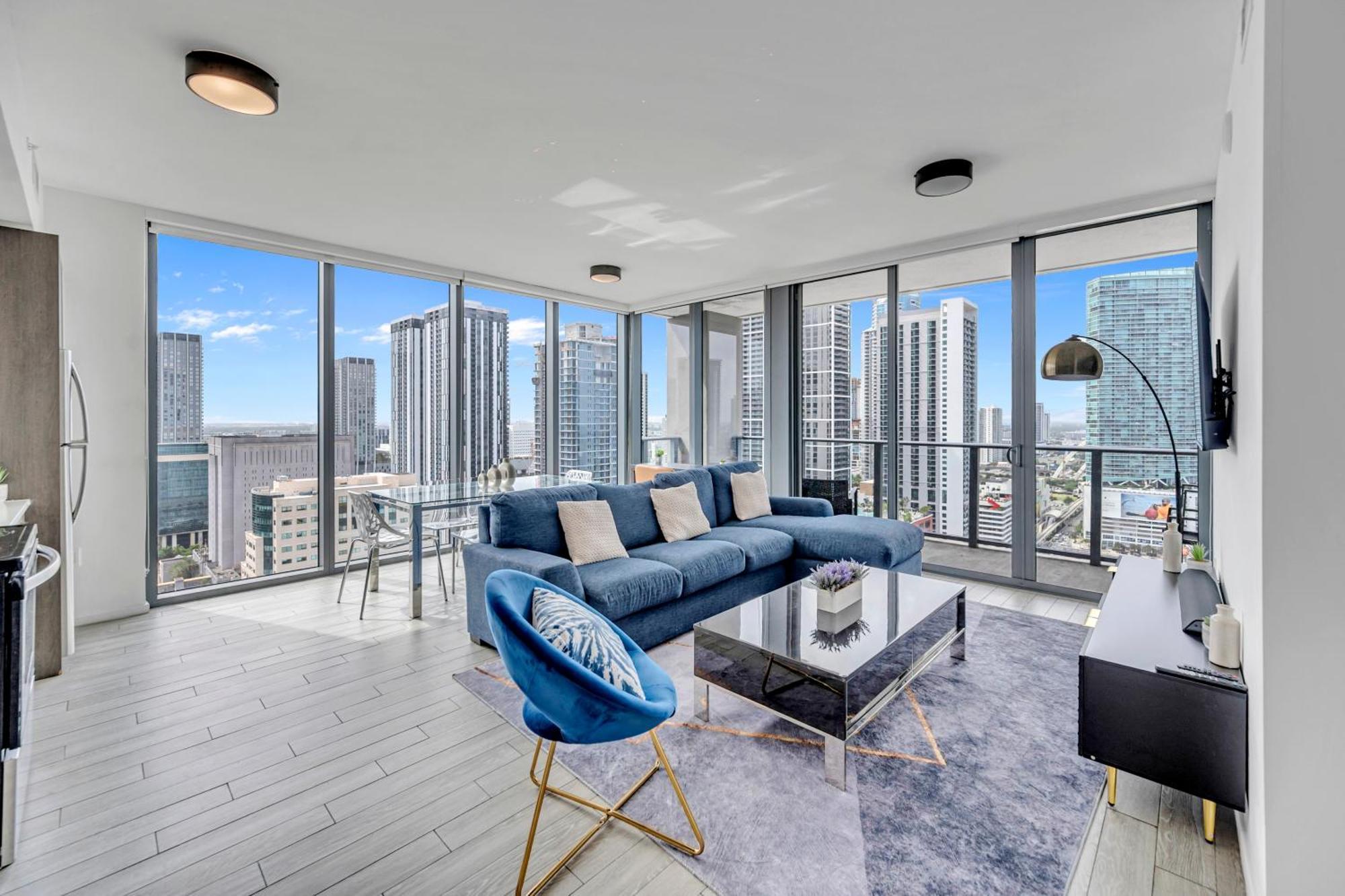 Great 3 Beds 3 Baths Appartment Downtown Miami Eksteriør bilde