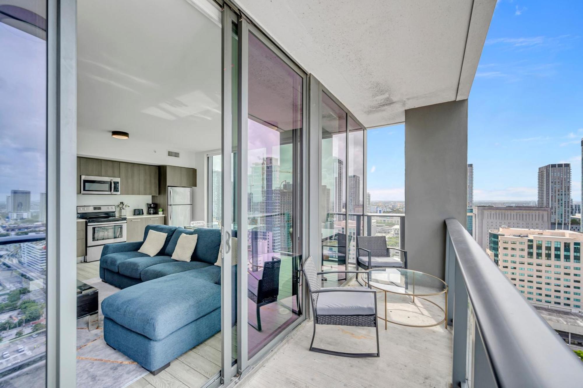 Great 3 Beds 3 Baths Appartment Downtown Miami Eksteriør bilde