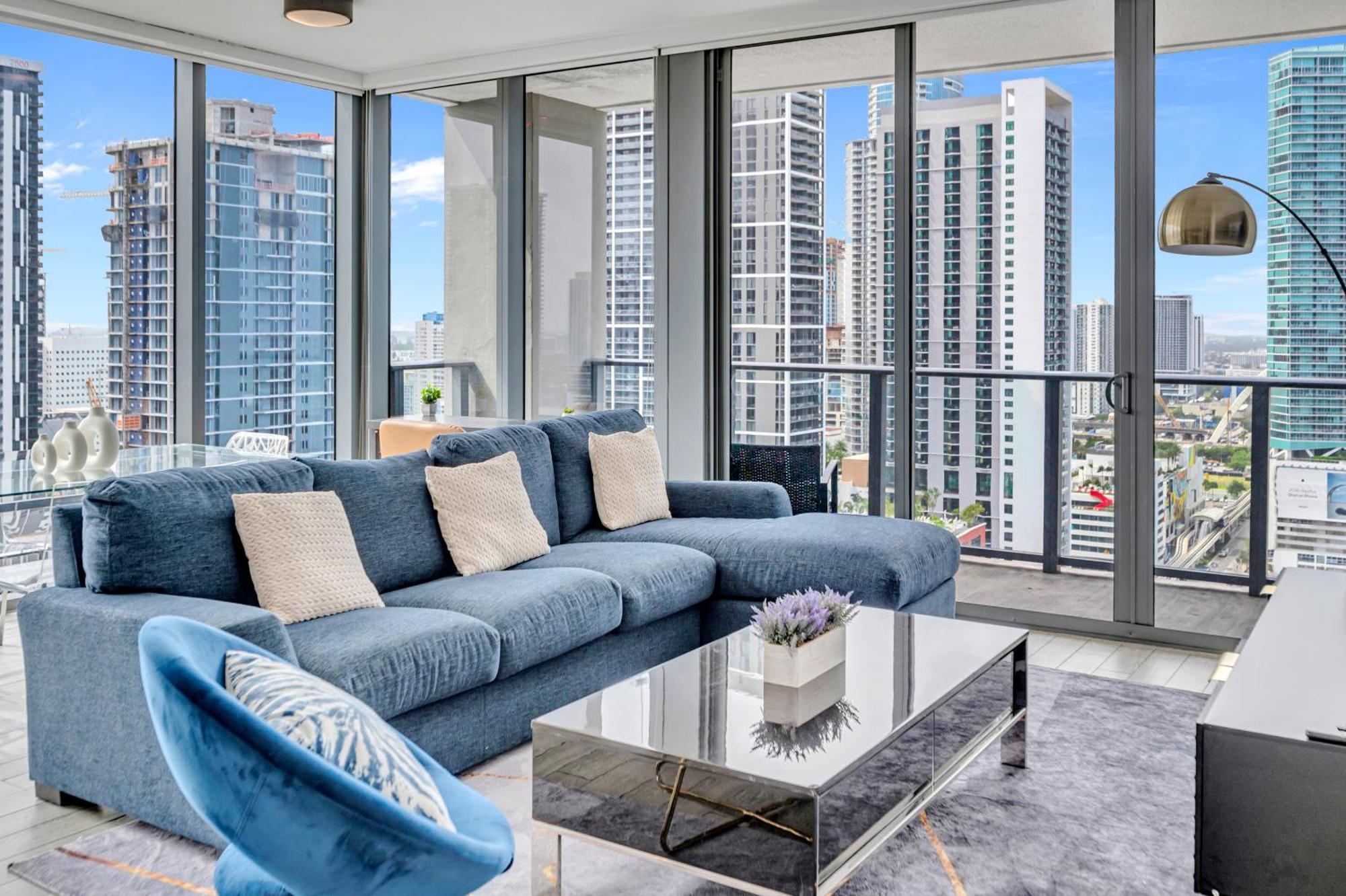 Great 3 Beds 3 Baths Appartment Downtown Miami Eksteriør bilde